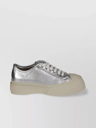 Marni Sneakers In Silver