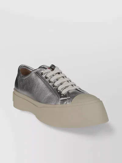 Marni Sneakers In Silver