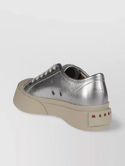 Marni Sneakers In Silver