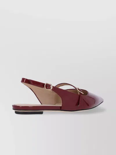 Stuart Weitzman Adjustable Strap Slingback Sandals