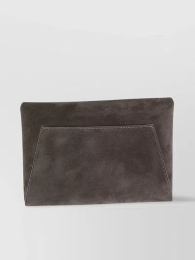 Brunello Cucinelli Duo Suede Envelope Clutch Bag