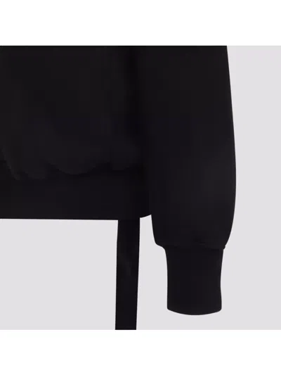 Rick Owens Drkshdw Man Black Jackets In Black