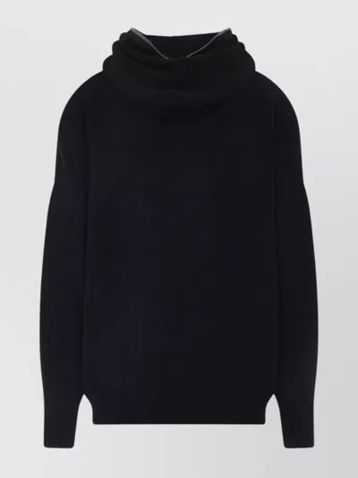 Rick Owens Knit Sweatshirt In Black