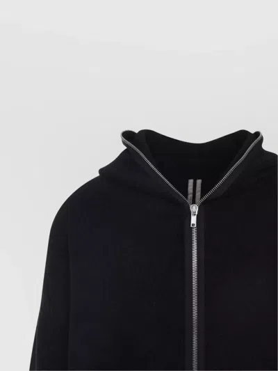 Rick Owens Knit Sweatshirt In Black