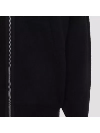 Rick Owens Knit Sweatshirt In Black