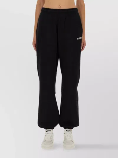 Rotate Birger Christensen Rotate Birgerchristensen Black Organic Cotton Track Suits In Black