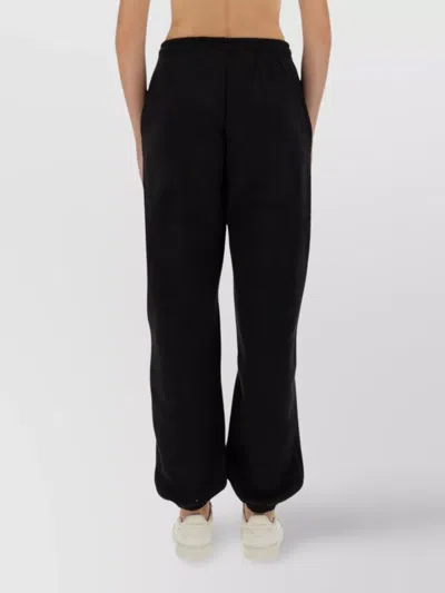 Rotate Birger Christensen Rotate Birgerchristensen Black Organic Cotton Track Suits In Black
