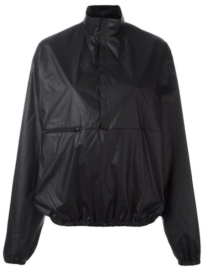 Yeezy Nylon Packable Windbreaker Jacket In Black ModeSens
