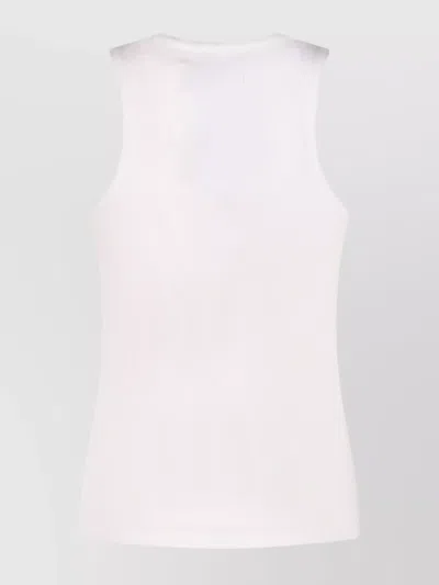 Vivienne Westwood Ribbed Tank Top In White