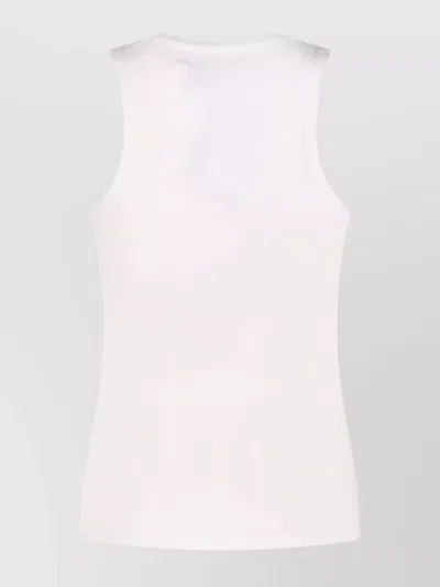 Vivienne Westwood Ribbed Tank Top In White