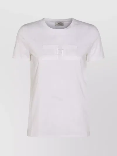Elisabetta Franchi Classic T-shirt In White