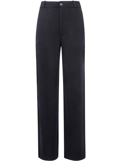 Guest In Residence Tailored Trousers In Black