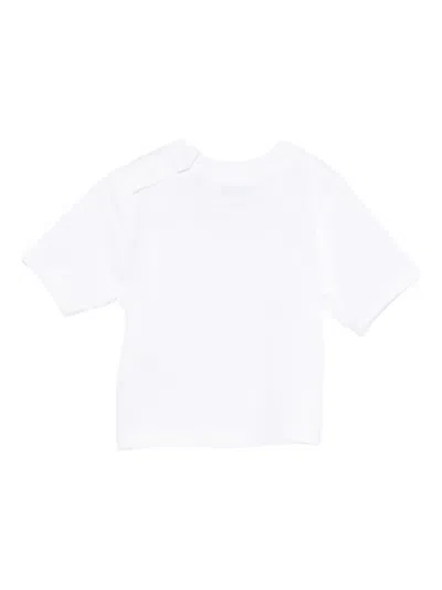 Burberry Graphic-print T-shirt In White