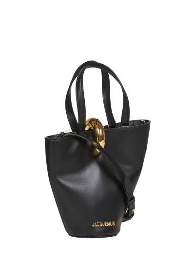 Jacquemus Black The Small Bambola Bucket Bag
