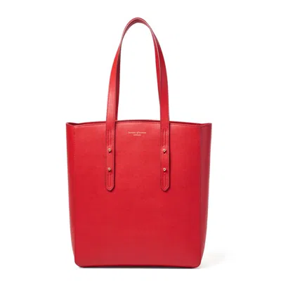 Aspinal Of London Essential Tote In Red