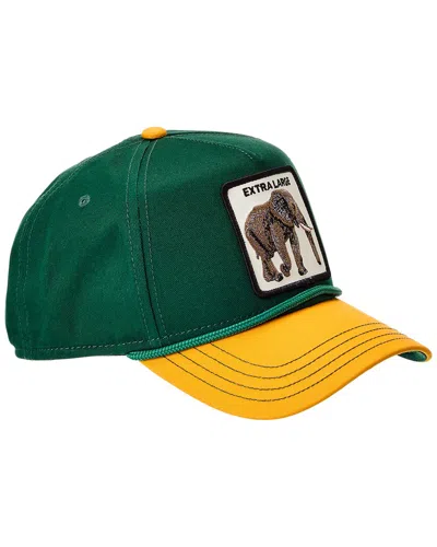 Goorin Bros . Extra Large Elephant Patch Snapback Hat In Green