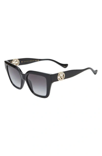 Gucci Gg1023s Sunglasses In 008 Black Black Grey