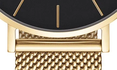 Daniel Wellington Petite Evergold Mesh Strap Watch, 32mm In Gold