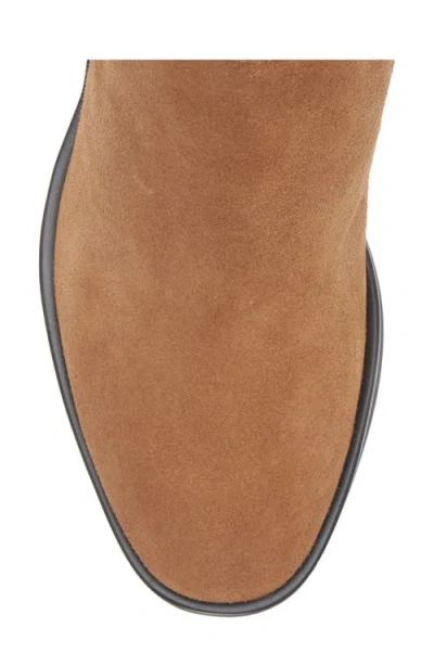 Dolce Vita Leland Suede Block Heel Boot In Multi