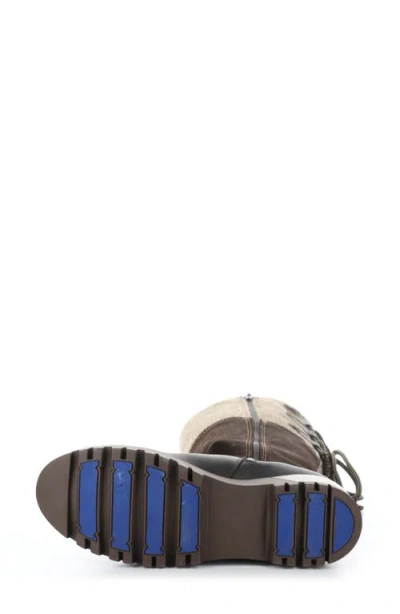 Bos. & Co. Goose Primaloft® Waterproof Boiled Wool Mid Calf Boot In Brown