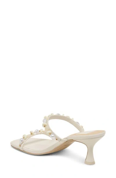 Dolce Vita Women's Grason Embellished Sandals In White