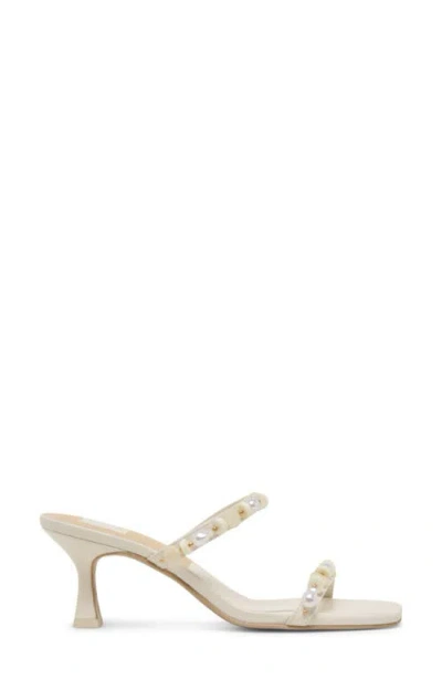 Dolce Vita Women's Grason Embellished Sandals In White