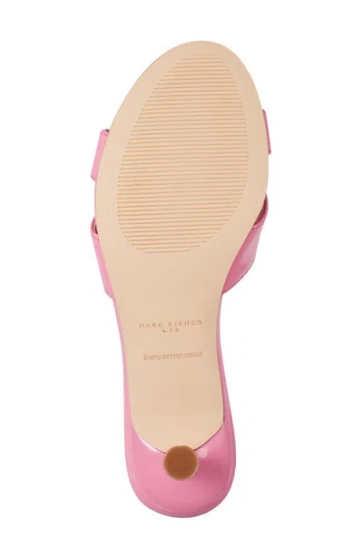 Marc Fisher Ltd Tracey Kitten Heel Slide Sandal In Pink