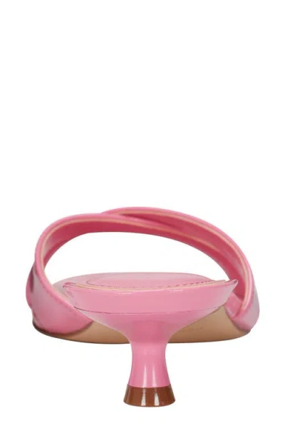 Marc Fisher Ltd Tracey Kitten Heel Slide Sandal In Pink