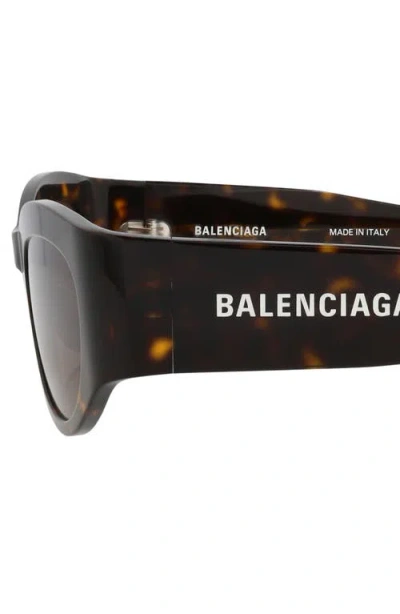 Balenciaga 54mm Cat Eye Sunglasses In Blue