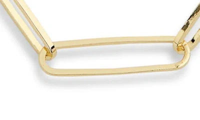 Nordstrom Rack Set Of Two Mixed Chain Necklaces In Gold