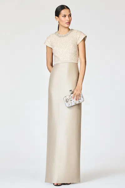 Sachin & Babi Isla Abendkleid In Neutral