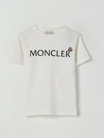 Moncler T-shirt  Kinder Farbe Yellow Cream In Yellow