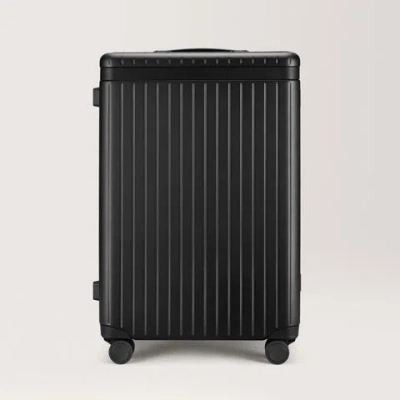 Carl Friedrik Check-in Luggage - Hard Case In Polycarbonate And Aluminium -  Black In Black