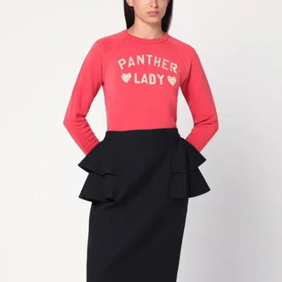 Valentino Light Red Chez  Sweatshirt In Red