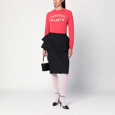Valentino Light Red Chez  Sweatshirt In Red
