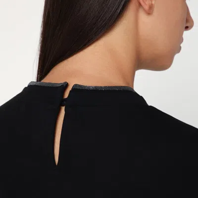 Brunello Cucinelli Jersey T-shirt In Black