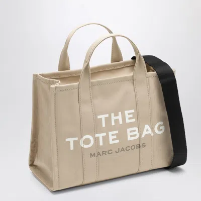 Marc Jacobs The Medium Tote Bag In Beige Canvas In Sand
