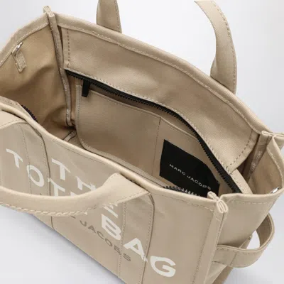 Marc Jacobs The Medium Tote Bag In Beige Canvas In Sand