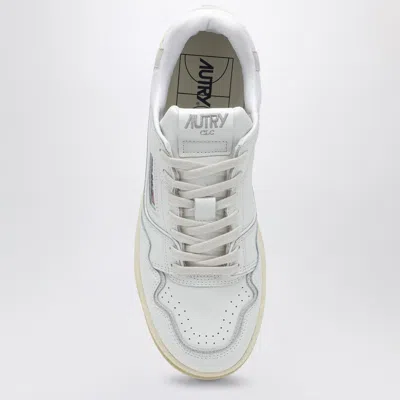 Autry White Leather Clc Sneakers In White