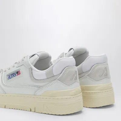 Autry White Leather Clc Sneakers In White