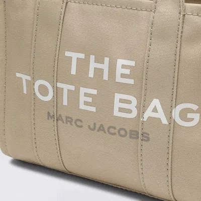 Marc Jacobs The Small Tote Bag In Beige Canvas In Sand