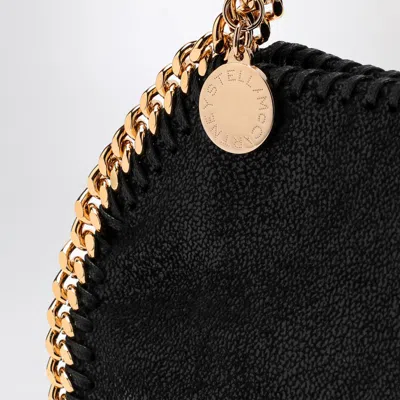 Stella Mccartney Black Falabella Tote Bag Micro In Black