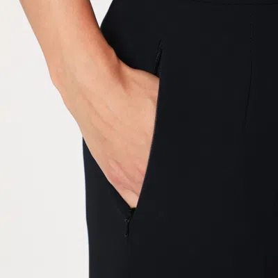 Dries Van Noten Black Trousers With Slits And Buttons In Black