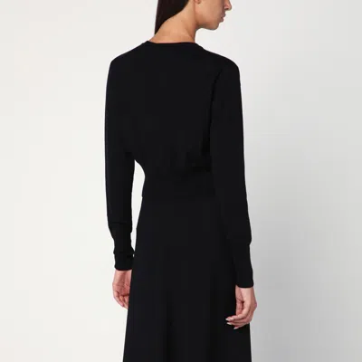 Vivienne Westwood Black Cashmere-blend Cardigan In Black
