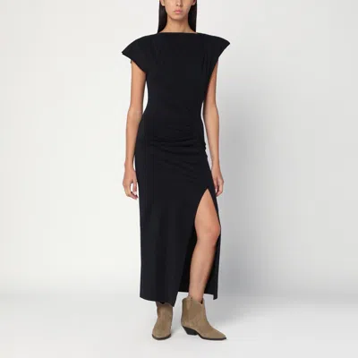 Isabel Marant Nadela Dress In Cotton In Black