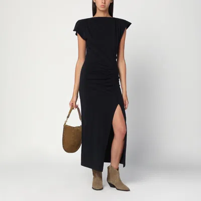 Isabel Marant Nadela Dress In Cotton In Black