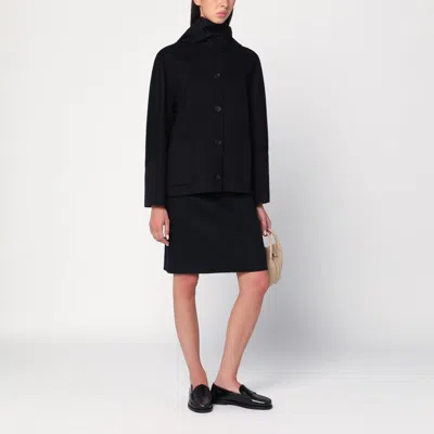 Loro Piana Women Vivian Cashmere Midi Skirt In Black