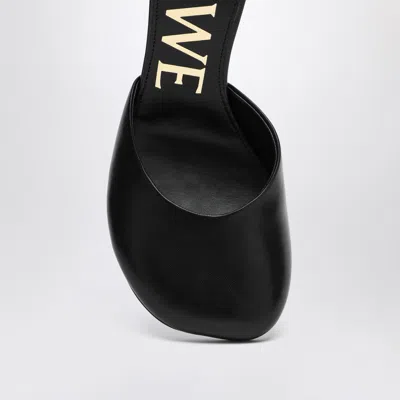 Loewe Leather Toy Ankle-strap Pumps 90 In Black