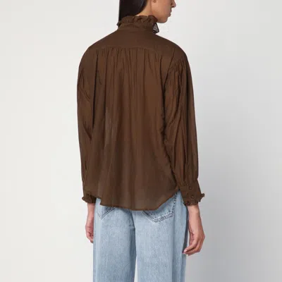 Isabel Marant Étoile Shirt Isabel Marant Etoile Woman Color Kaki In Brown