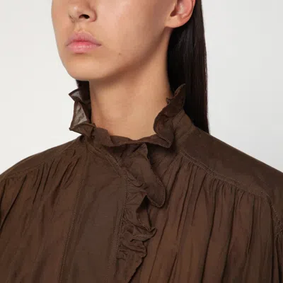 Isabel Marant Étoile Shirt Isabel Marant Etoile Woman Color Kaki In Brown